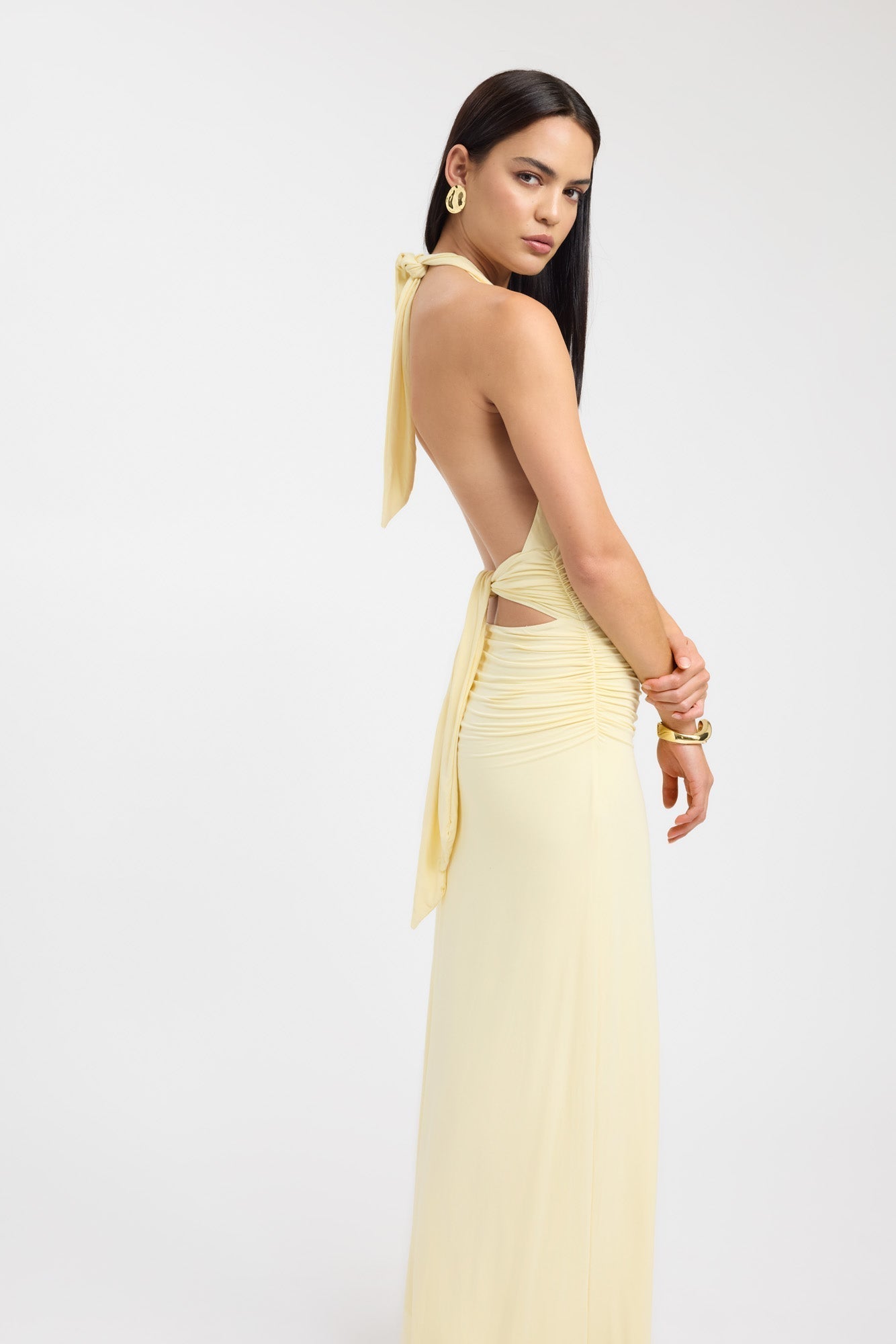 Elyana · Robe Sirène Satinée