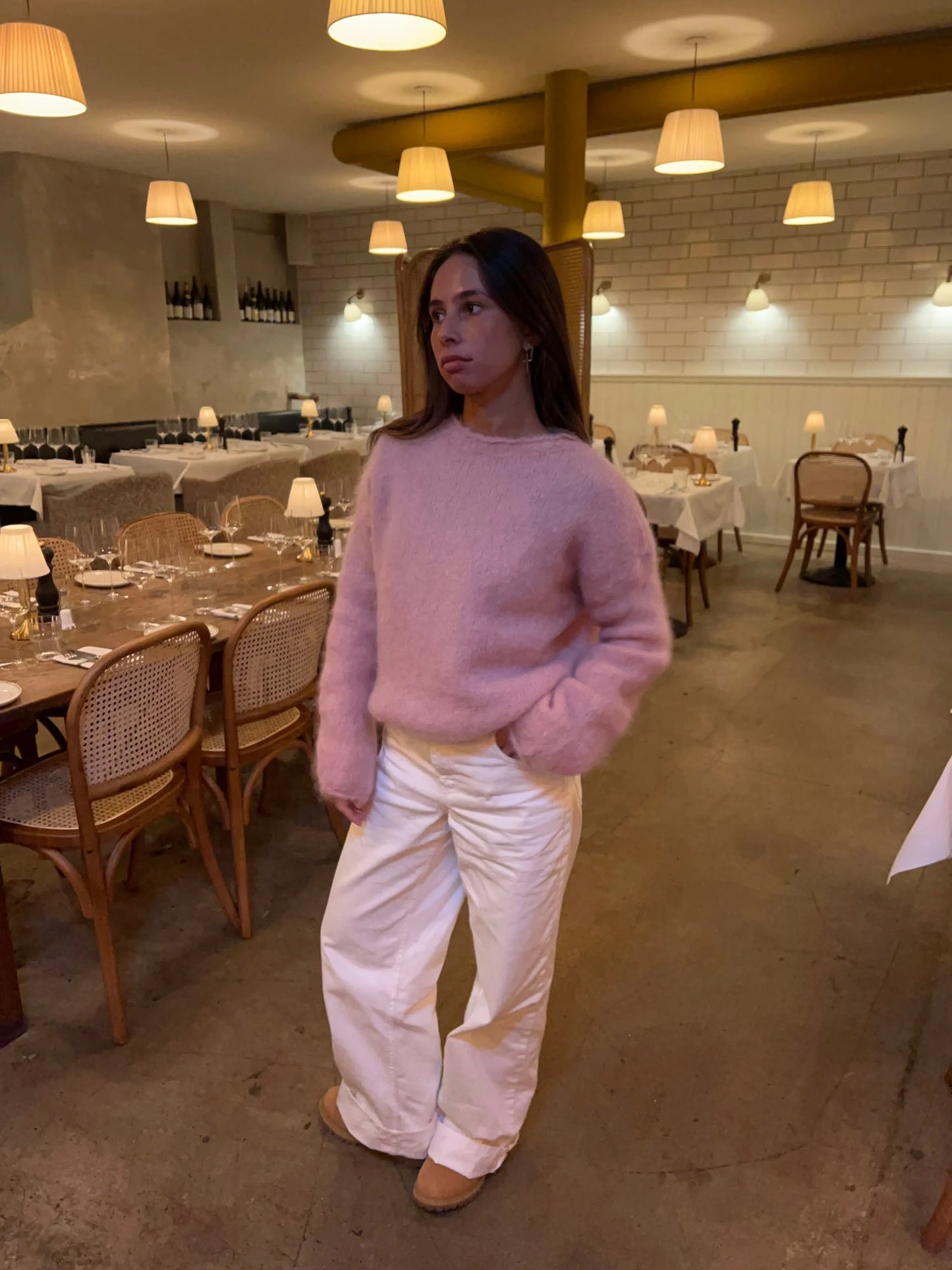 Elyana · Pull Douceur Écarlate