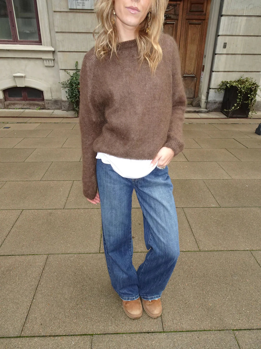 Elyana · Pull Douceur Écarlate